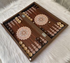 تخته نرد چاپی طرح فرش