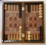 تخته نرد چاپی طرح خاتم