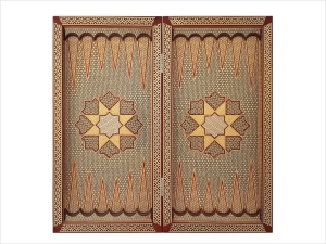 تخته نرد چاپی طرح خاتم 2