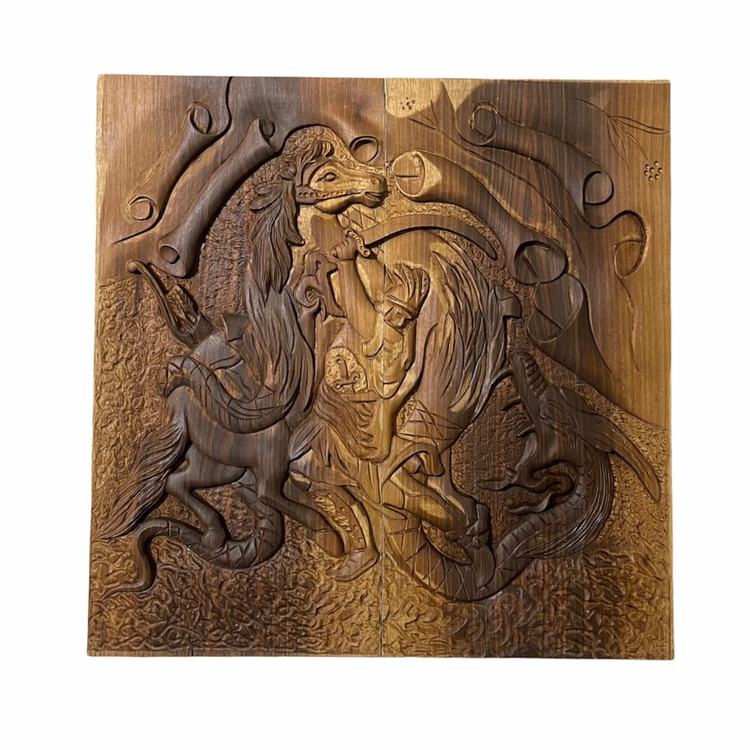 AFWNE4875 تخته نرد رستم و اژدها کد 2887