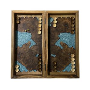 تخته نرد اپوکسی 60 سانتی کد 2627