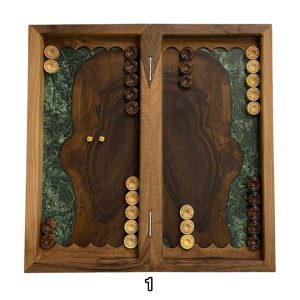 تخته نرد اپوکسی 55 سانتی کد 4544