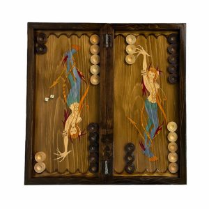 تخته نرد روسی طرح پری اهریمنی