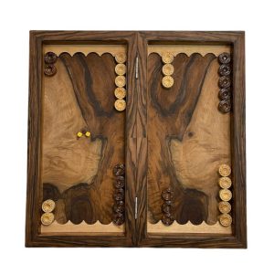 تخته نرد تک بازی ریشه گردو کد 4444