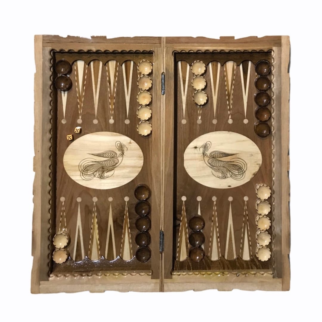 IMG_E8750 تخته نرد دور منبت طرح قو