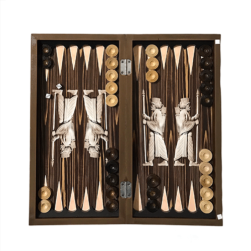 JNMUE8621 تخته نرد چاپی طرح فروهر