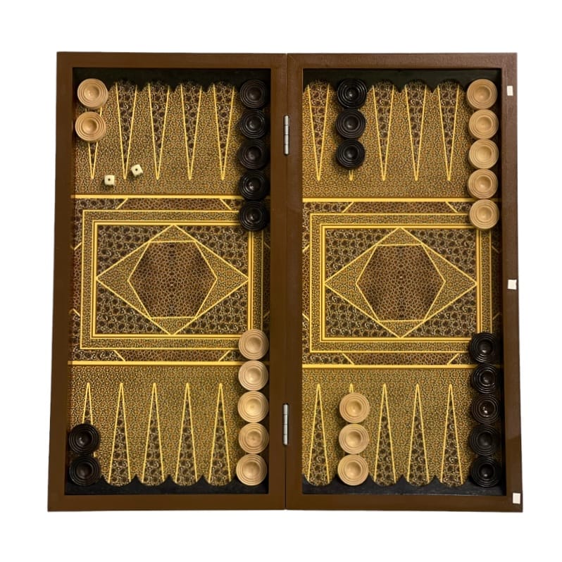 JXGKE0756 تخته نرد چاپی طرح لوسیا