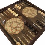 تخته نرد چاپی طرح مجلس چوگان