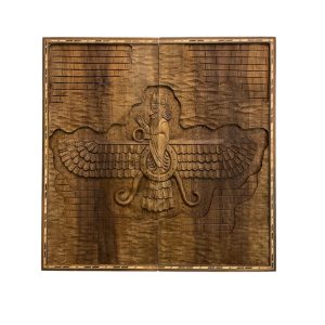 تخته نرد منبت طرح فروهر کد 4789