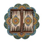 تخته نرد خاتم لوتوس کد 4357
