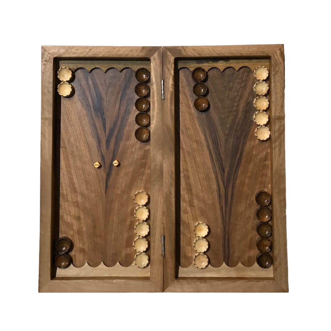 VTOVE9690 تخته نرد تمام گل و بوته