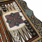 تخته نرد خورشیدی نقاشی تذهیب اصولی - Image 2