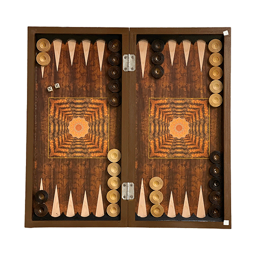 XYATE1317 تخته نرد چاپی طرح سه بعدی