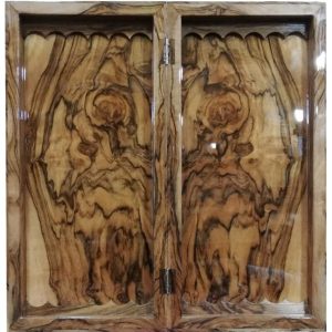 تخته نرد دو رو ریشه گردو سنندج طرح چشم