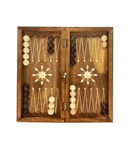 تخته نرد ریشه گردو سنندج لبه گرد