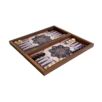 تخته نرد چاپی طرح خاتم فرش