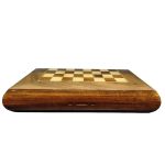 تخته نرد و شطرنج طرح کتابی چوب گردو کد T104