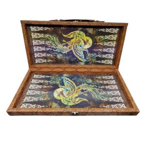 تخته نرد چاپی طرح سیمرغ کد T119