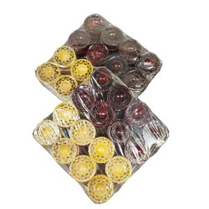 مهره چوبی طرح قلب لیزری کد T127