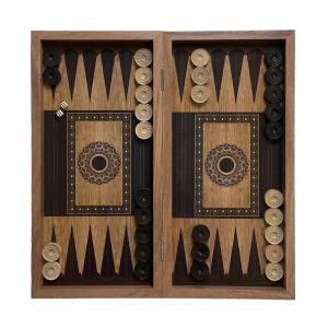 تخته نرد و شطرنج چاپی طرح دیبا T145