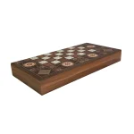 تخته نرد و شطرنج چاپی طرح فندقی T148