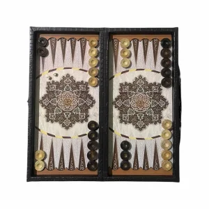 تخته نرد چاپی طرح خاتم T152