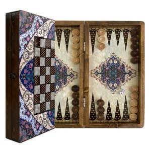 تخته نرد چوب روس