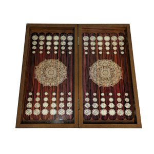 تخته نرد و شطرنج چوب ---- طرح ----- کد A112
