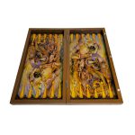 تخته نرد و شطرنج چوب ---- طرح ------ کد A120