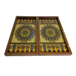 تخته نرد و شطرنج چوب ---- طرح ------ کد A126