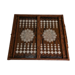 تخته نرد چاپی طرح گل کد A104