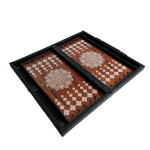 تخته نرد چاپی طرح گل کد A104