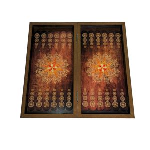 تخته نرد چوب روس طرح------- کد A109