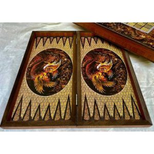 تخته نرد و شطرنج ام دی اف کد n11018