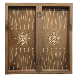 تخته نرد و شطرنج چوب گردو سنندج