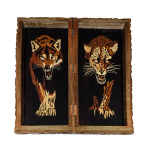 تخته نرد و شطرنج چوب گردو سنندج