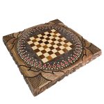 تخته نرد و شطرنج چوب گردو سنندج