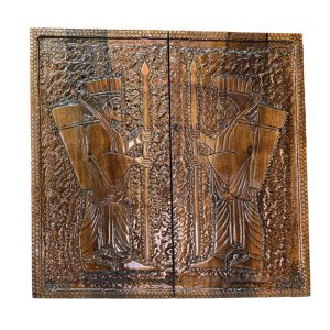 تخته نرد و شطرنج منبت کاری چوب گردو سنندج