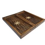 تخته نرد و شطرنج چوب گردو