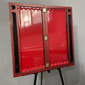 تخته نرد رزین صفحه قرمز کد d150007