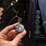 تخته نرد رزین طرح مرمر کد a150004