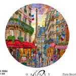 مینی پازل 170عددی برند گلکسی طرح پاریس دونفره