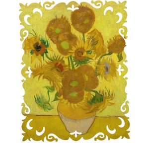 مینی پازل 170عددی برند گلکسی طرح گل آفتاب