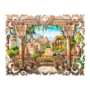 مینی پازل 170عددی برند گلکسی طرح طاق