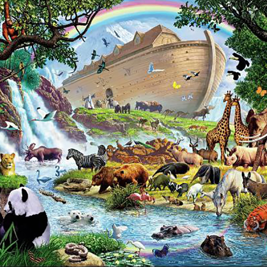 پازل 1000 تکه ریکوردی طرح کشتی نوح