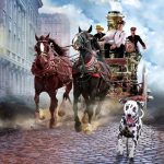 پازل 1000 تکه ریکوردی طرح درشکه اسب