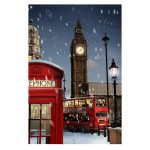 مینی پازل170عددی برند مینیاتوری طرح برف