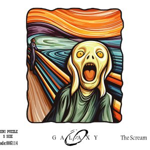 مینی پازل 170عددی برند گلکسی طرح جیغ