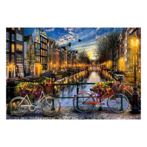 مینی پازل170عددی برند مینیاتوری طرح دوچرخه