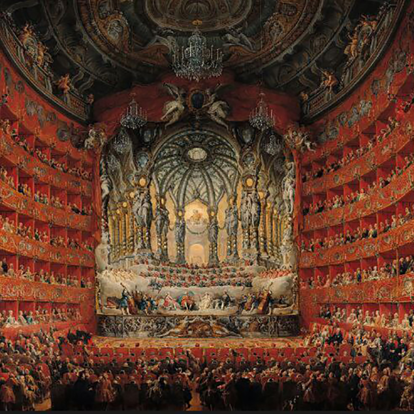 پازل 1000تکه برند ریکوردی طرح سالن کنسرت